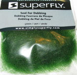 seal fur dub Super Fly  green 